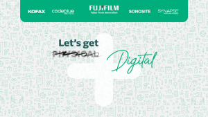 Fujifilm Healthcare Solutions, with Process Automation, Kofax, Sonosite, Synapse VNA and CodeBlue