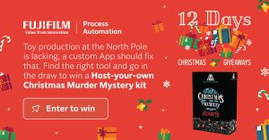 Find the Microsoft Power Apps solution and win a Christmas Mystery set
