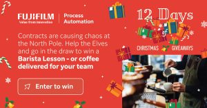 Day 4 - 12 Days of Christmas - win a barista lesson